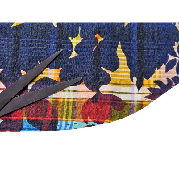 Robert Graham Cul De Sack Short Sleeve Shirt Men's XL Colorful Floral Tropical - Picture 9 of 13